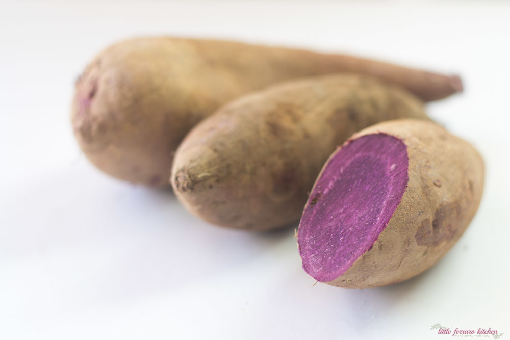 Purple Sweet Potato Haupia Pie via LittleFerraroKitchen.com