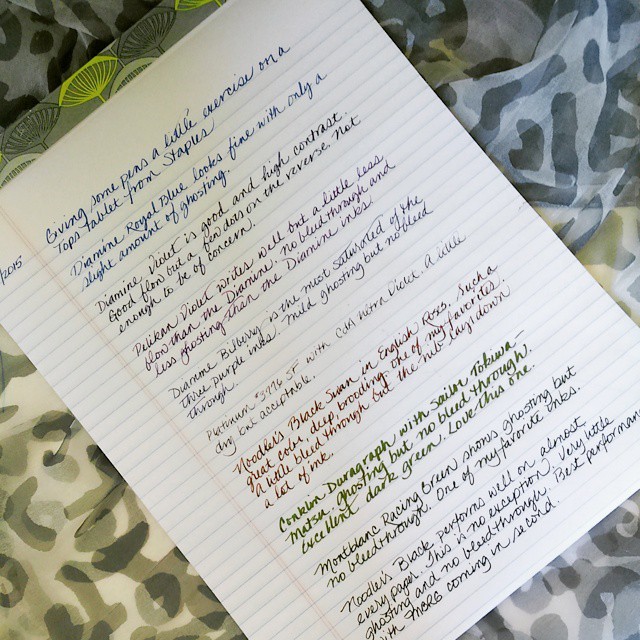 Inexpensive Paper That Loves Fountain Pens