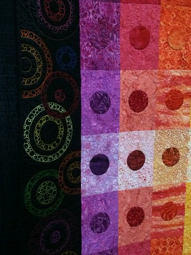 close up of "Color Fondue" by Swan Sheridan of Vail, AZ