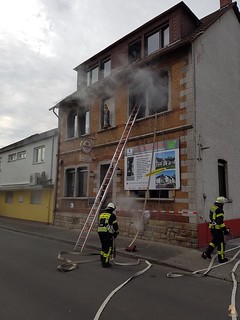 Feuer im Abbruchhaus - Einsatzübung - 18.05.2016