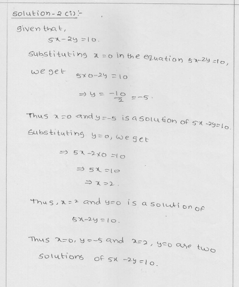 RD Sharma Class 9 Solutions Chapter 13 Linear Equations in Two Variables 25