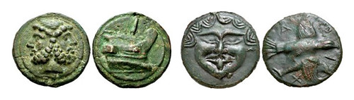 Heavy bronze biggest ancient coins