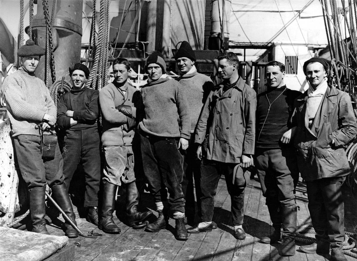 Officers of the 'Terra Nova, by Herbert George Ponting