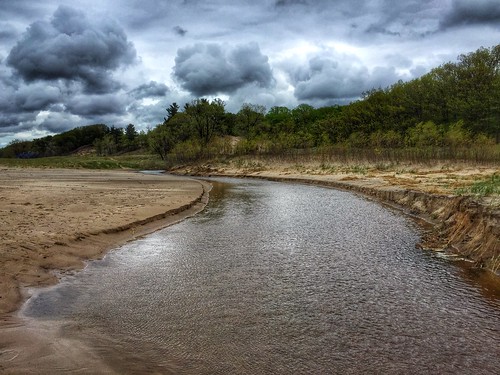lake beach apple nature grass mobile clouds forest spring sand stream michigan dunes scenic iphone iphoneography