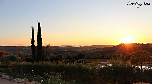 sunset italy tramonto tuscany toscana maremma pitignano