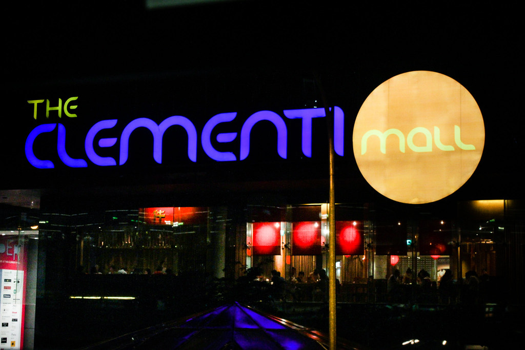 The Clementi Mall Sign