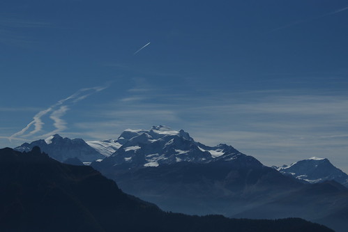 nature suisse bleu neige valais montagnes ciels combin