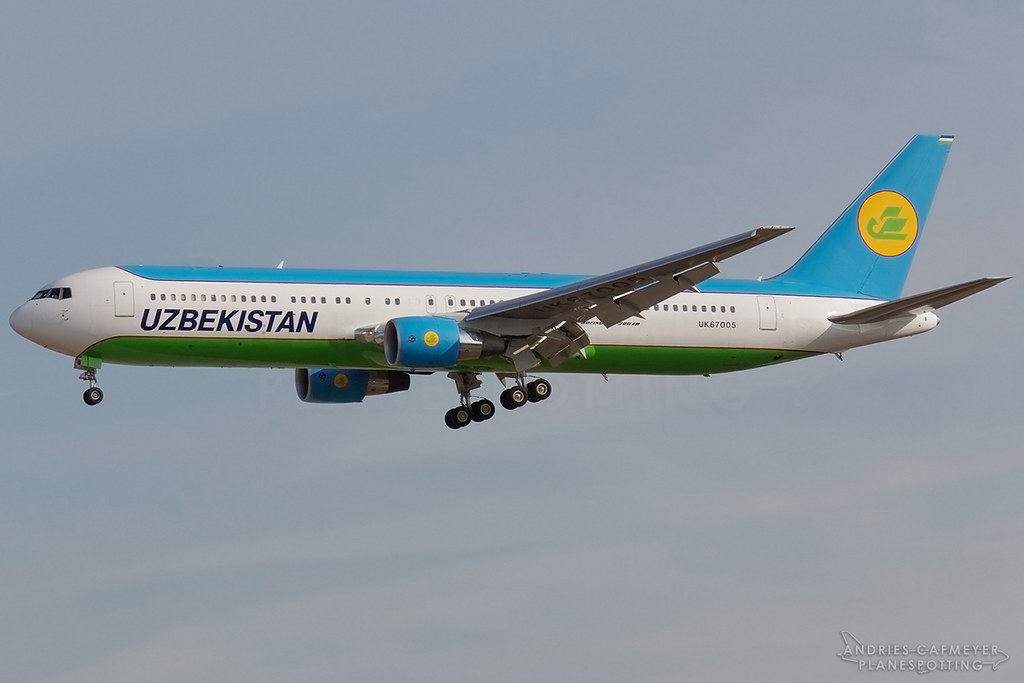 UK67005 - B763 - Uzbekistan Airways