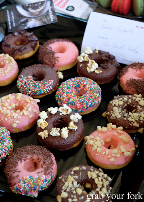 Baked doughnuts at the Sydney Food Bloggers Christmas Picnic 2014 #sydfbxmas2014