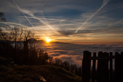 sunset sun fog clouds schweiz switzerland sonnenuntergang nebel wolken zug sonne nebelmeer seaoffog