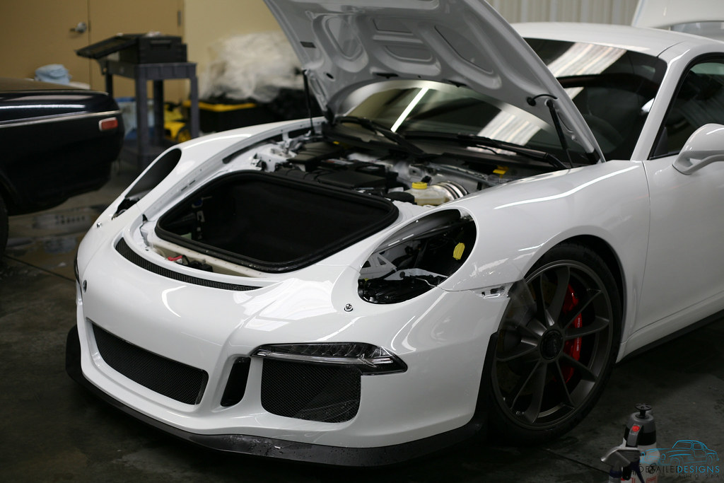 Atlanta Porsche Car Detailing and Clear Bra