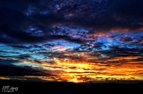 sky color sol mañana clouds sunrise andalucía noviembre amanecer cielo nubes otoño día jaén 2014 alcalálareal