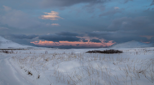 sunset sea sky sun snow nature landscape iceland shadows straws svalbarðseyri svalbarðsströnd northiceland