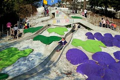 全台最長的溜滑梯-百果山樂園-彰化縣員林鎮-The longest playground slide in Taiwan, Yuanlin, Changhua County, Taiwan