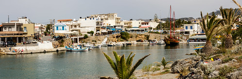 panorama holiday walking boat spring harbour greece crete sisi sissi kríti elláda κρήτη ελλάδα σίσι