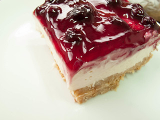 038  No Bake Blueberry cheesecake
