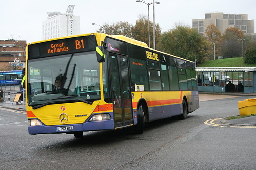 First Beeline 64014 on Route B1, Bracknell Bus Station