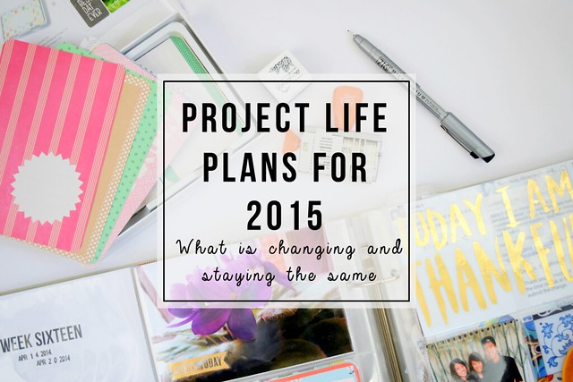 Ideas for how to do Project Life in 2015