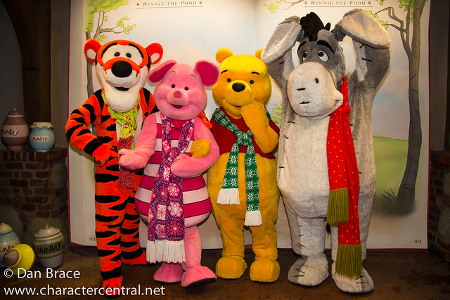 Meeting the 100 Acre Wood friends