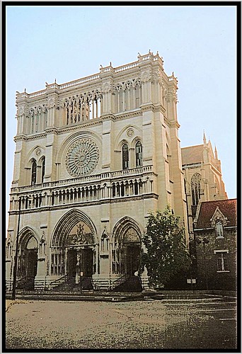 old texture film architecture religious see downtown cathedral kentucky ky basilica gothic style landmark scan newport mass middle must ages assumption attraction nrhp onasill