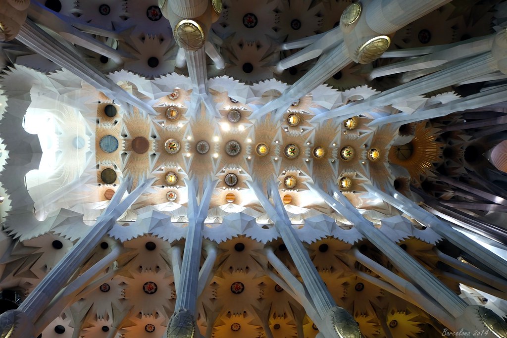 Barcelona day_2, Basílica i Temple Expiatori de la Sagrada Família, Inside