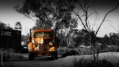 wallpaper bw colour rural truck landscape cool rust screensaver australian australia nsw lightningridge mywallpaper australianimage thisisaustralia dannyhayes