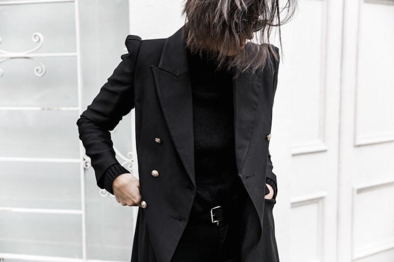 skinny flare jeans street style inspo black fashion blogger minimal Nobody Ellery transseasonal  (11 of 28)