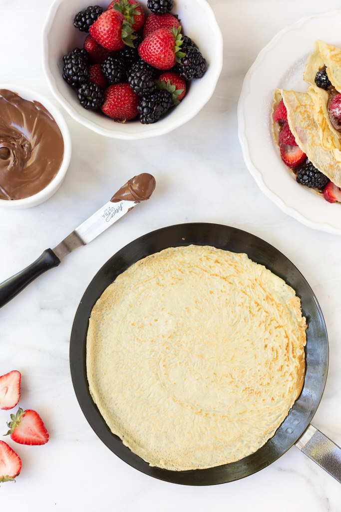 crepes with fruit and nutella #sponsored #NYCWFF