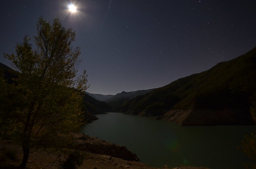 panorama lake landscape lago emiliaromagna notturno forestecasentinesi ridracoli digadiridracoli