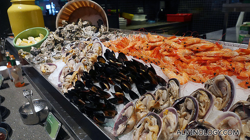 Seafood section