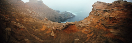 film oregon analog landscape pano panoramic pinhole pacificocean pacificnorthwest oregoncoast capekiwanda colornegative 6x12 kodakektar100 realitysosubtle141