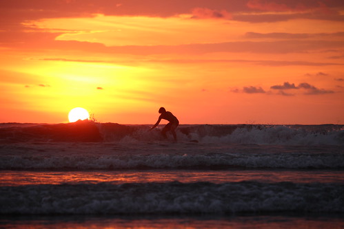 sunset sea sky sun sol beach water silhouette skyline clouds amazing costarica surf waves pacific surfer surfing riding cielo jaco centralamerica puravida playajaco skyporn jacobeach