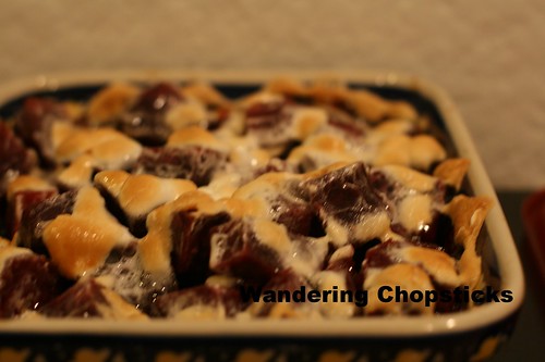 Candied Okinawan Purple Sweet Potatoes with Marshmallow Topping 12