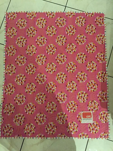 Ice Cream Baby Quilt Backing