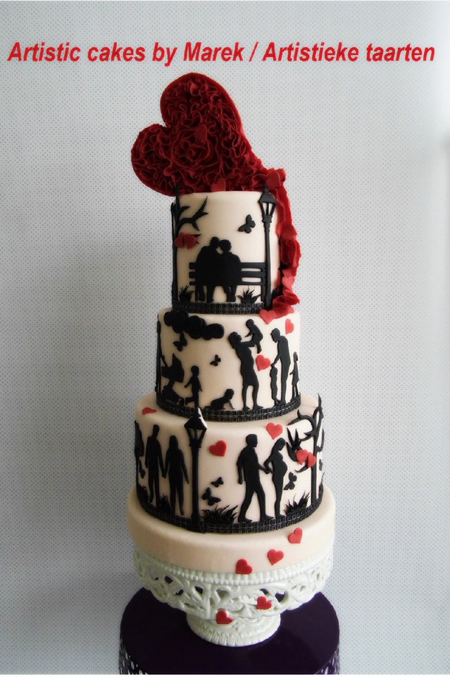 Couples Cake by Marek Krystian