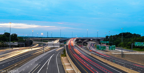 light nova virginia highway long exposure trails bowl va freeway springfield interstate lighttrails mixing northern 95 interchange i95 395 495 intrastructure