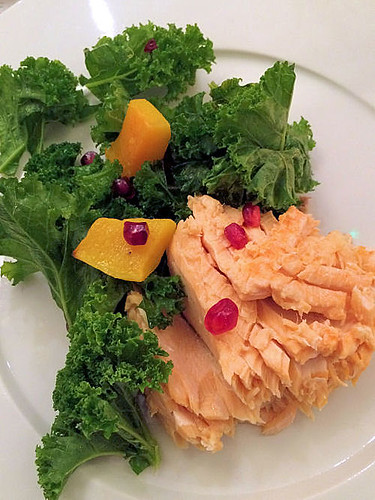Salmon with Kale, Squash and Pomegranate IMG_3236-R