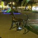 Ibiza - The Ramblas at night , Santa Eularia