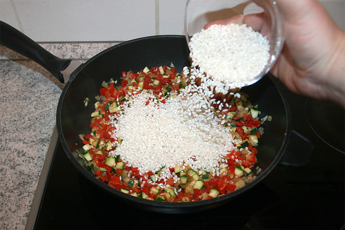 31 - Risotto-Reis hinzufügen / Add risotto rice