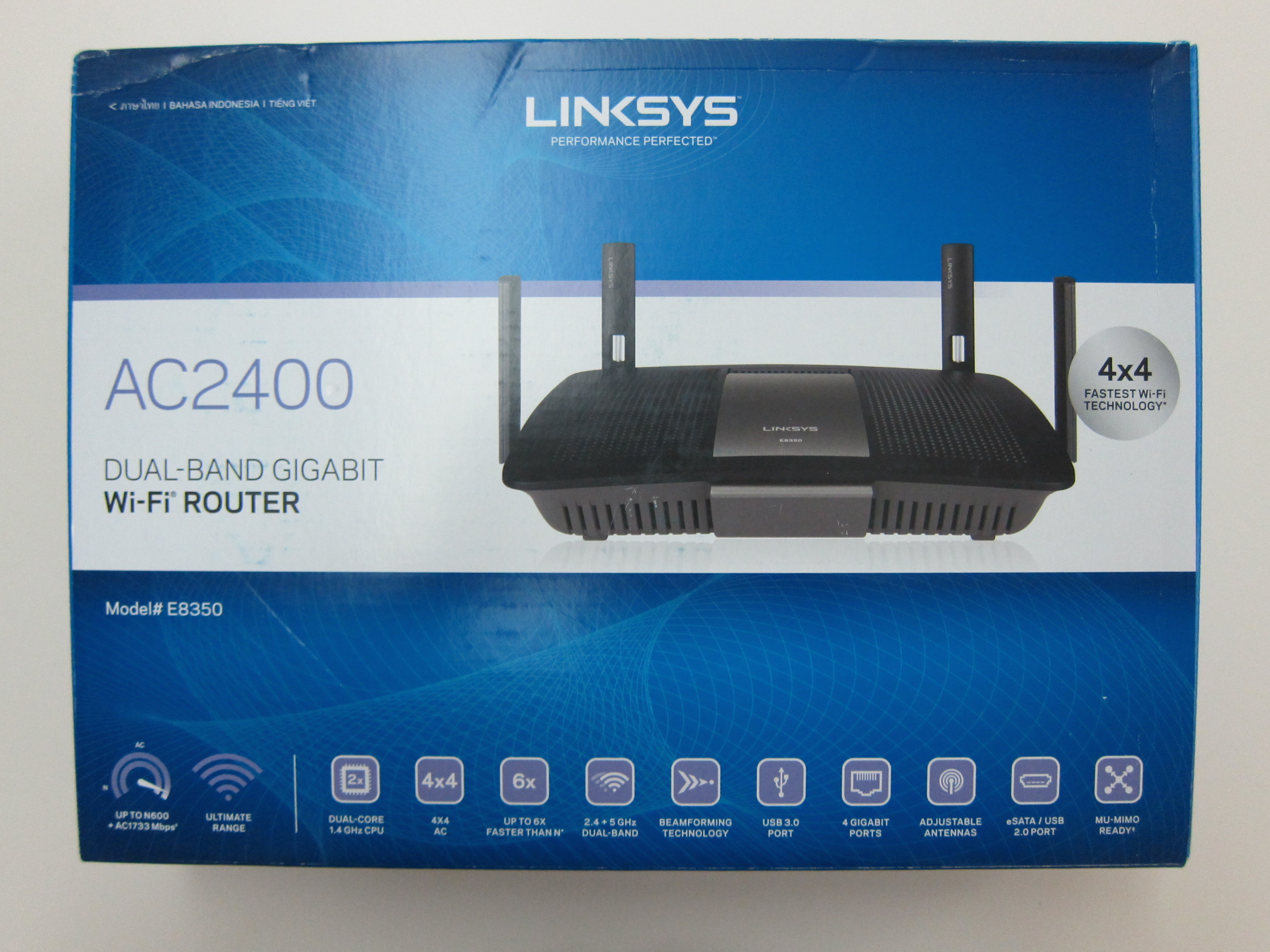 Linksys E8350 AC2400 Dual-Band Gigabit Wi-Fi Router Review « Blog 