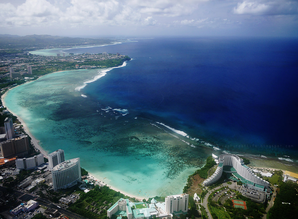 Trip to Guam-- From the air