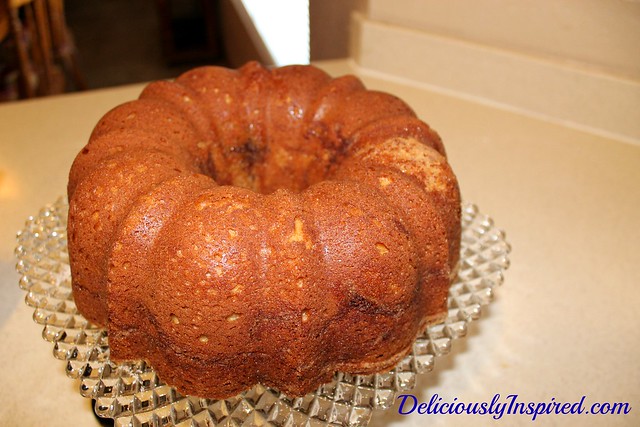Cinnamon Cake - baked