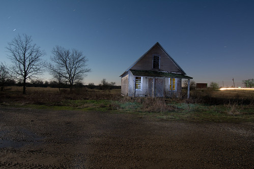 nightphotography abandoned texas ladonia bugtussle