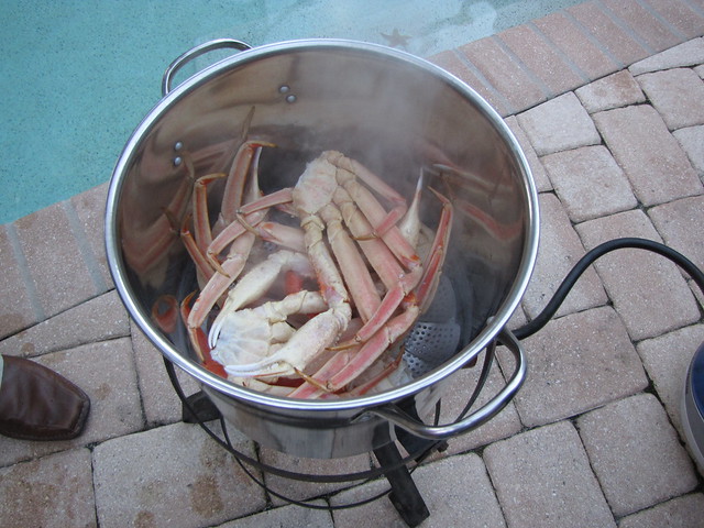 Steamed Crab Legs