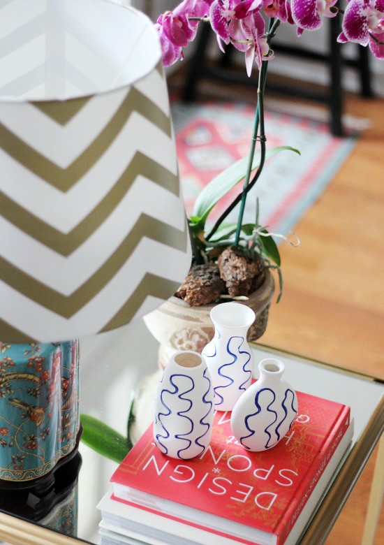 Hi Sugarplum | DIY Squiggle Art Vase