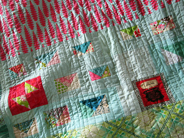 Improv Angles charity quilt