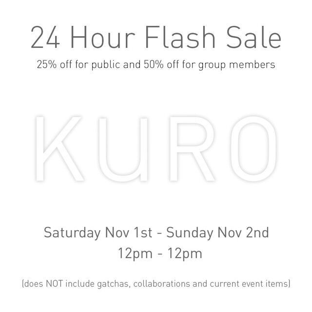 Kuro - 24h flash sale