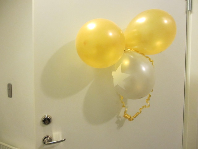 Ballonger på dörren = ett måste