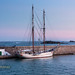 Ibiza - The schooner "Cala Millor" in the harbor of Ibiza