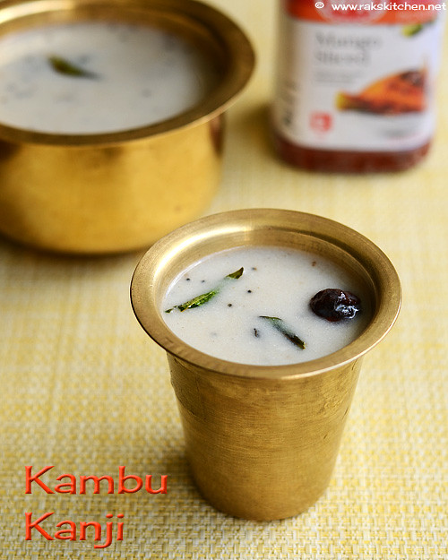 easy kambu kanji recipe | bajra flour porridge | pearl millet